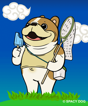 フレンチブルドッグ-スペイシードッグの夏休み