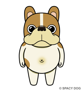 フレンチブルドッグ風の謎の生き物 / ハニーパイド