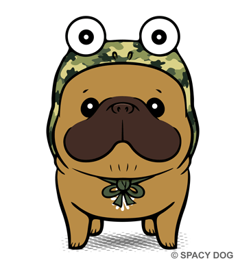 Frog dog Fawn