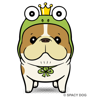 Frog dog Honey