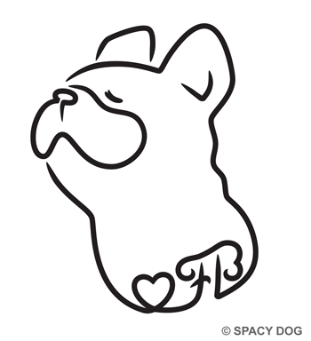 French Bulldog logo