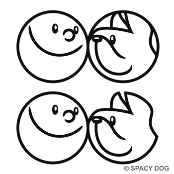 French Bulldog Best buddies logo