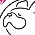 French Bulldog Love logo
